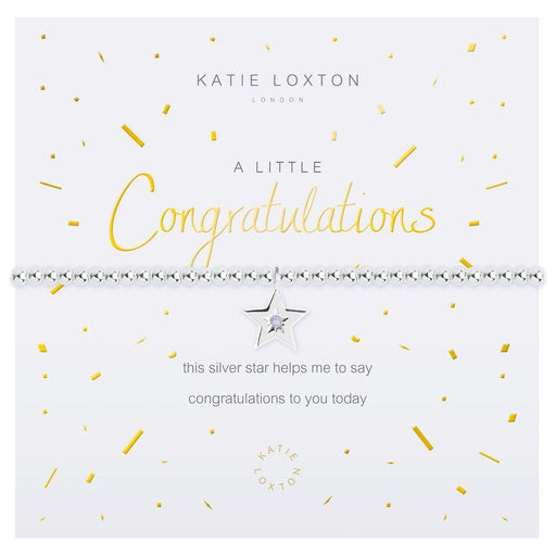 "Katie Loxton : A Little Congratulations Bracelet -"