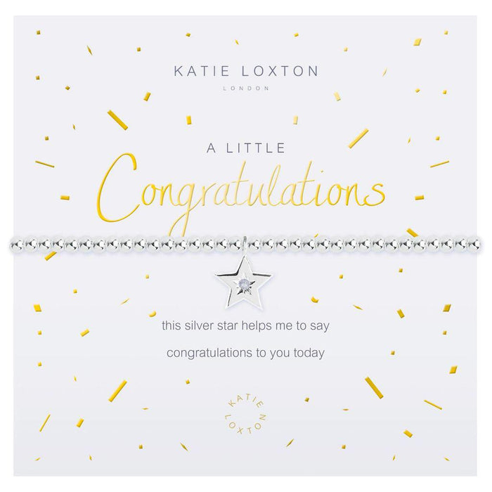 "Katie Loxton : A Little Congratulations Bracelet -"