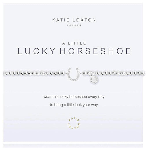 "Katie Loxton : A Little Lucky Horseshoe Bracelet -"