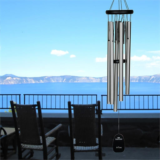 "Woodstock Chimes : Silver Pachelbel Canon Chime -"