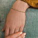 "Ronaldo Jewelry : Lean on Me Bracelet - Gifts for her - Gold jewelry - gold bracelet - Ronaldo bracelet "