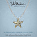 "John Medeiros : Pavé Starfish Slider Necklace -"