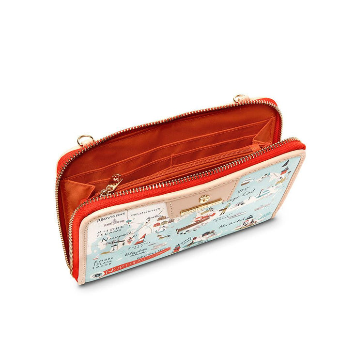 "Spartina 449 : Northeastern Harbors Map Crossbody -"