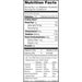 "Stonewall Kitchen pretzel nutrition facts label showing serving size 1 oz (28g/about 18 pretzels), 110 calories, 1g total fat, 260mg sodium, 23g total carbohydrates, less than 1g dietary fiber, less than 1g sugars, and 3g protein per serving."