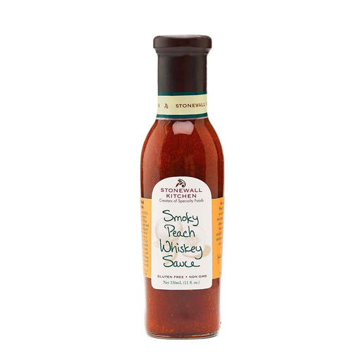 "Stonewall Kitchen : Smoky Peach Whiskey Sauce -"