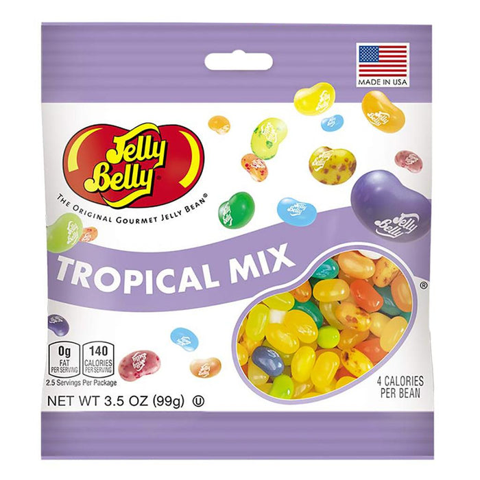 "Jelly Belly : Tropical Mix Pouch -"