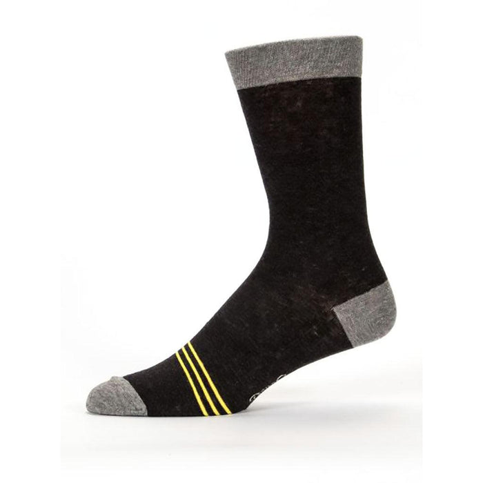 "Blue Q : Men's Crew Socks - \"Selective Hearing\" -"