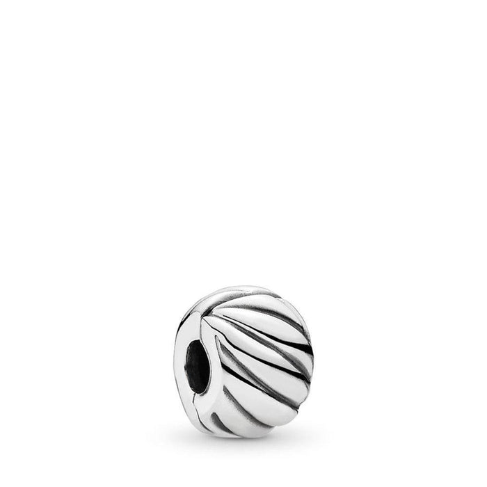 "PANDORA : MOMENTS Feathered Clip -"