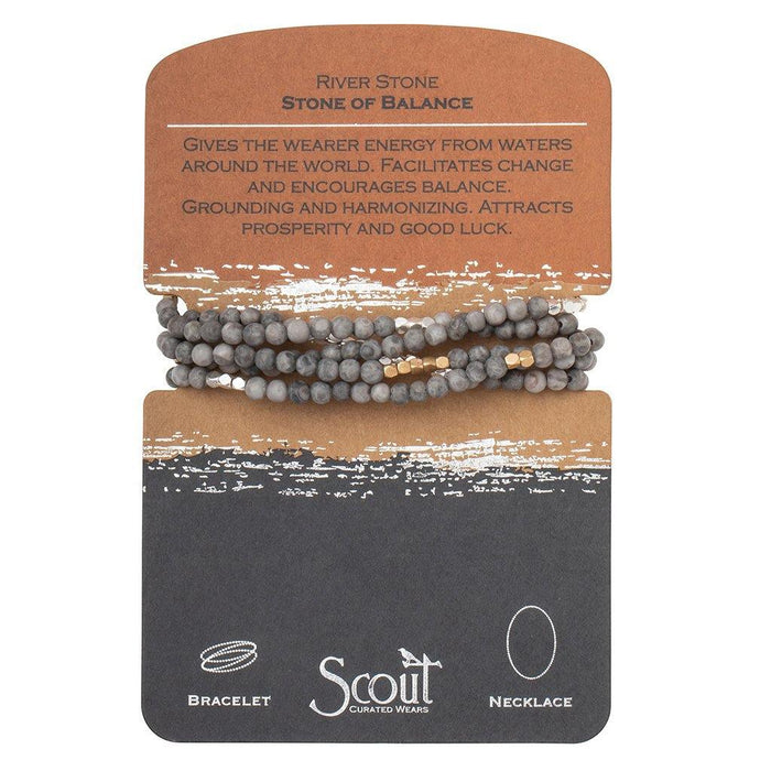 "Scout Curated Wears : River Stone Wrap - Stone of Balance - Scout Curated Wears : River Stone Wrap - Stone of Balance - Annies Hallmark and Gretchens Hallmark, Sister Stores"
