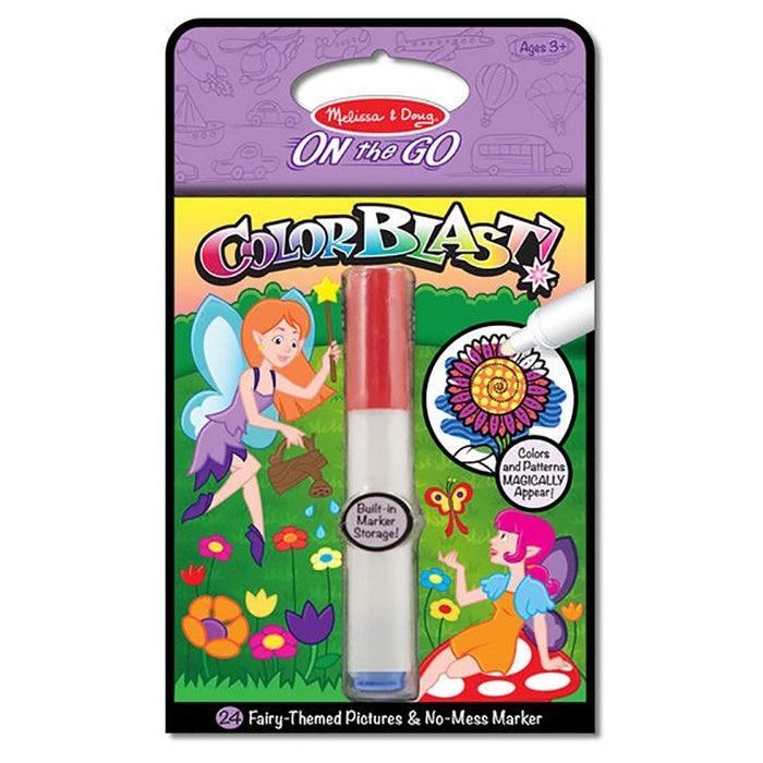 "Melissa & Doug : On the Go ColorBlast No-Mess Coloring Pad - Fairies -"