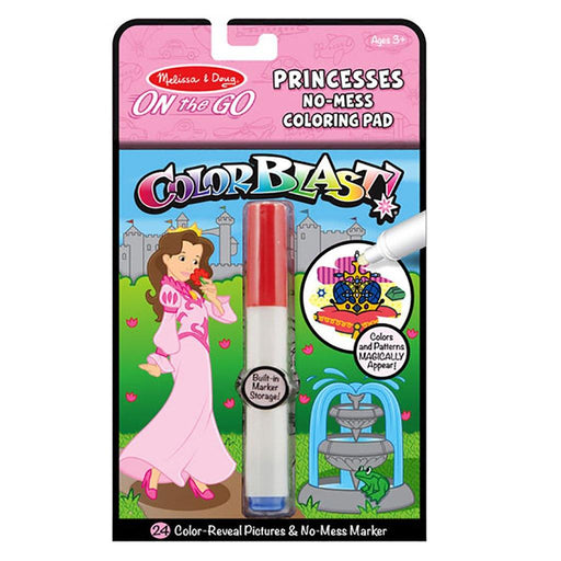 "Melissa & Doug : On the Go ColorBlast No-Mess Coloring Pad - Princess -"