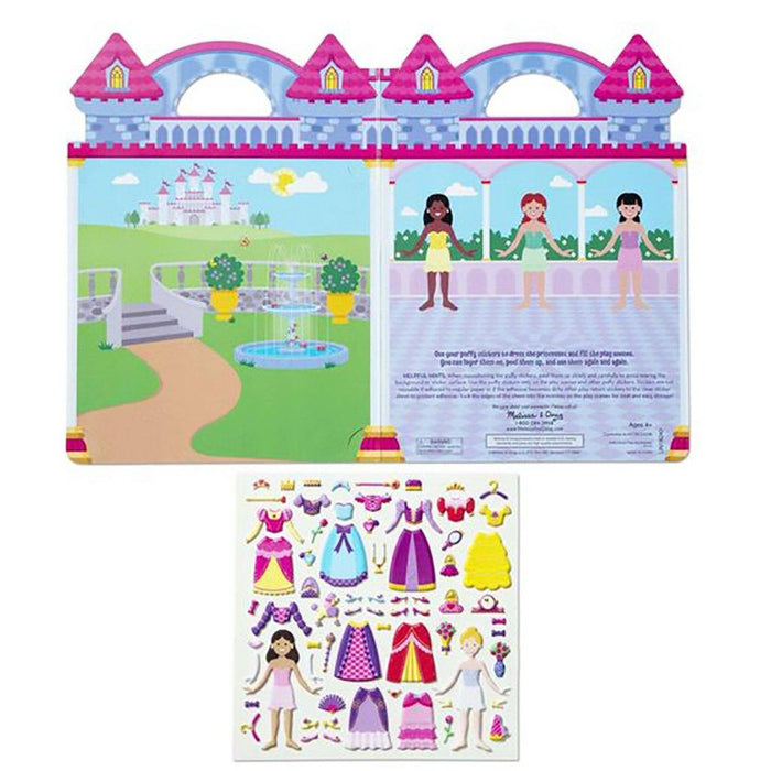 "Melissa & Doug : Puffy Stickers Play Set: Princess -"