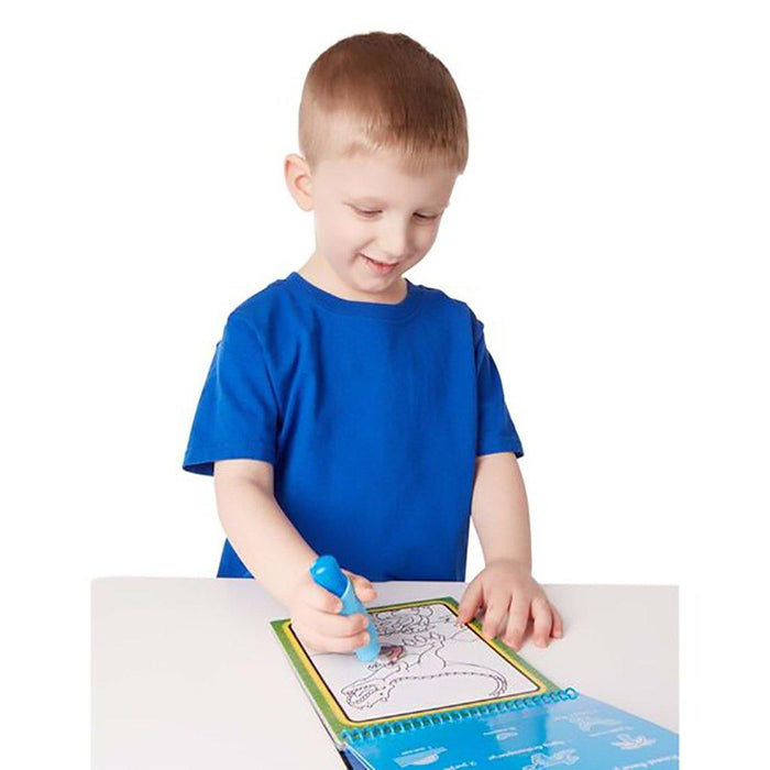 "Melissa & Doug : Water Wow! Dinosaurs Water-Reveal Pad - On the Go Travel Activity -"