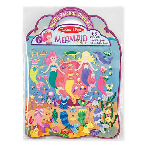 "Melissa & Doug : Puffy Sticker Play Set: Mermaid -"