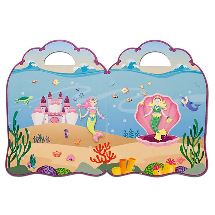 "Melissa & Doug : Puffy Sticker Play Set: Mermaid -"