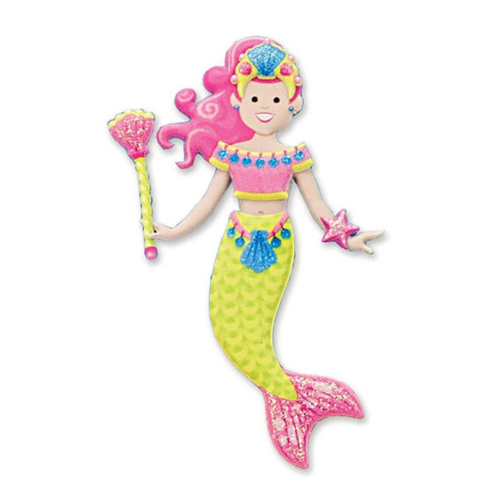 "Melissa & Doug : Puffy Sticker Play Set: Mermaid -"