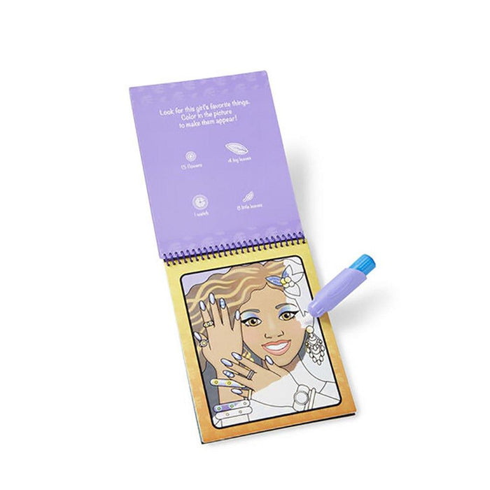 "Melissa & Doug : Water Wow! Makeup & Manicures - On the Go Travel Activity -"