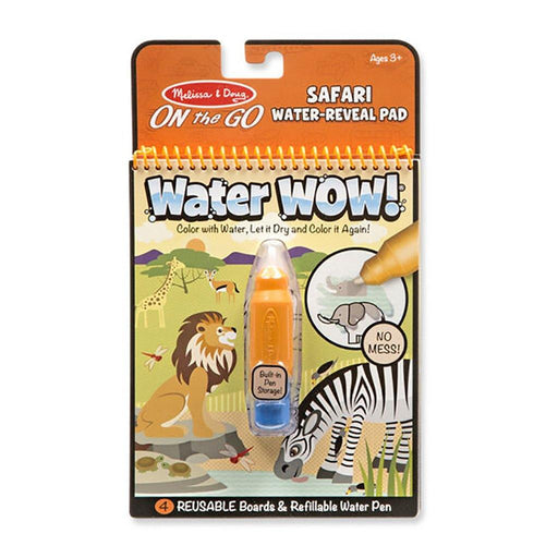 "Melissa & Doug : Water Wow! - Safari Water Reveal Pad - ON the GO Travel Activity -"