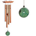 "Woodstock Chimes : Turquoise Chime - Medium -"