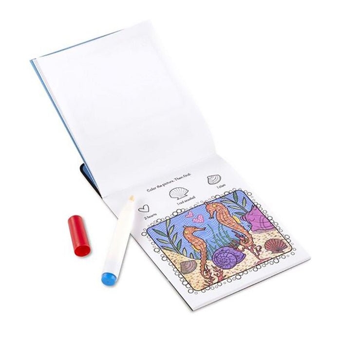 "Melissa & Doug : On the Go Colorblast No-Mess Coloring Pad - Sea Life -"