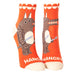 "Blue Q : Women's Ankle Socks - \"Hangry\" -"