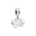 "PANDORA : Forever Sisters Dangle Charm -"
