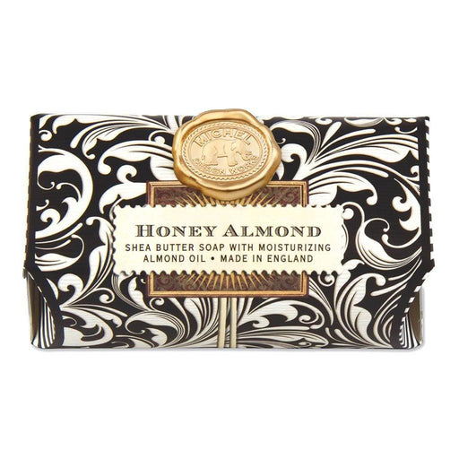 "Michel Design Works : Honey Almond Large Bath Soap Bar -"