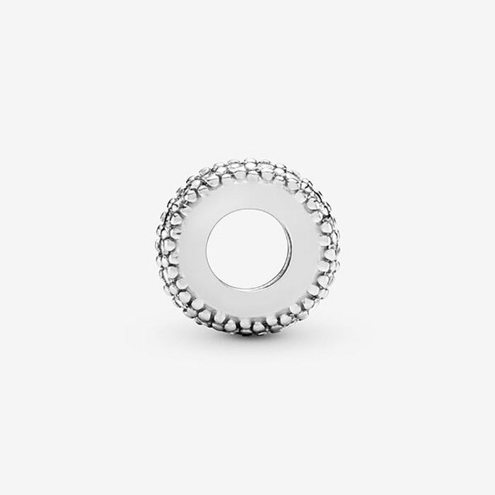 "PANDORA : Clear Sparkle Spacer Charm -"