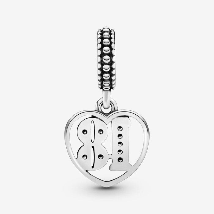 "PANDORA : 18th Celebration Dangle Charm -"