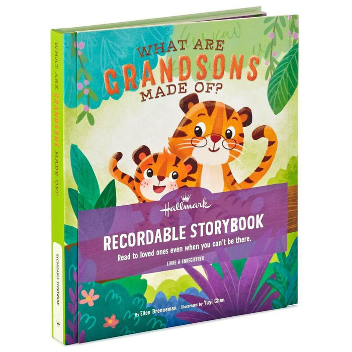 "Hallmark : What Are Grandsons Made Of? Recordable Storybook -"