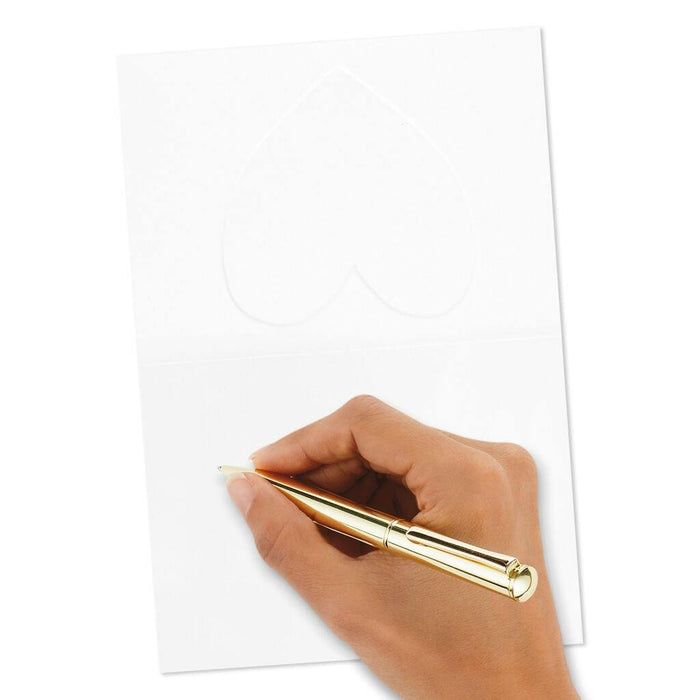 "Hallmark : Rainbow Heart Blank Note Cards, Box of 10 -"