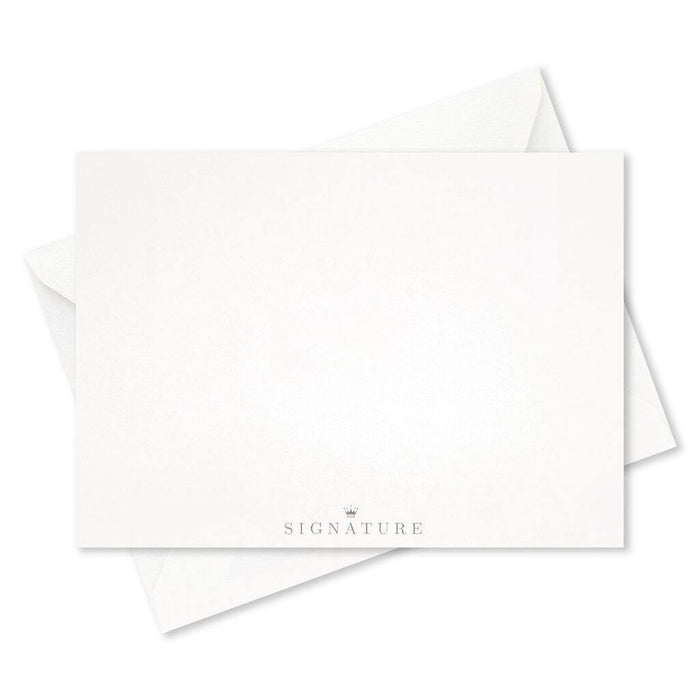 "Hallmark : Gold Butterfly on Pink Blank Note Cards, Box of 8 -"