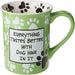 "Dog Hair 16oz Mug - Dog Hair 16oz Mug - Annies Hallmark and Gretchens Hallmark, Sister Stores"