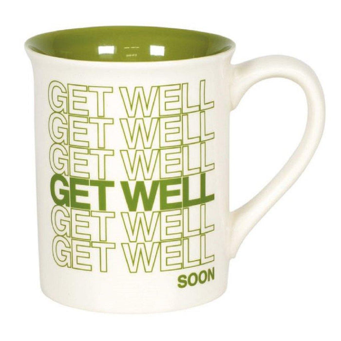 "Get Well Soon Repeat Type 16oz Mug -"