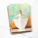 "Willow Tree Butterfly Notecards – Pack of 8 blank cards with envelopes, featuring figurine of girl in flowing dress, inspirational stationery set"