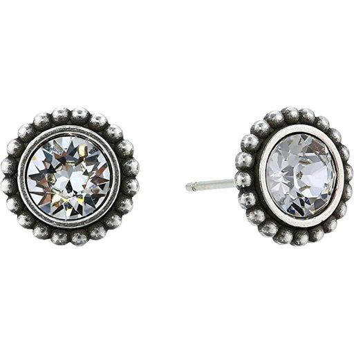 "Brighton : Twinkle Medium Post Earrings in Silver -"