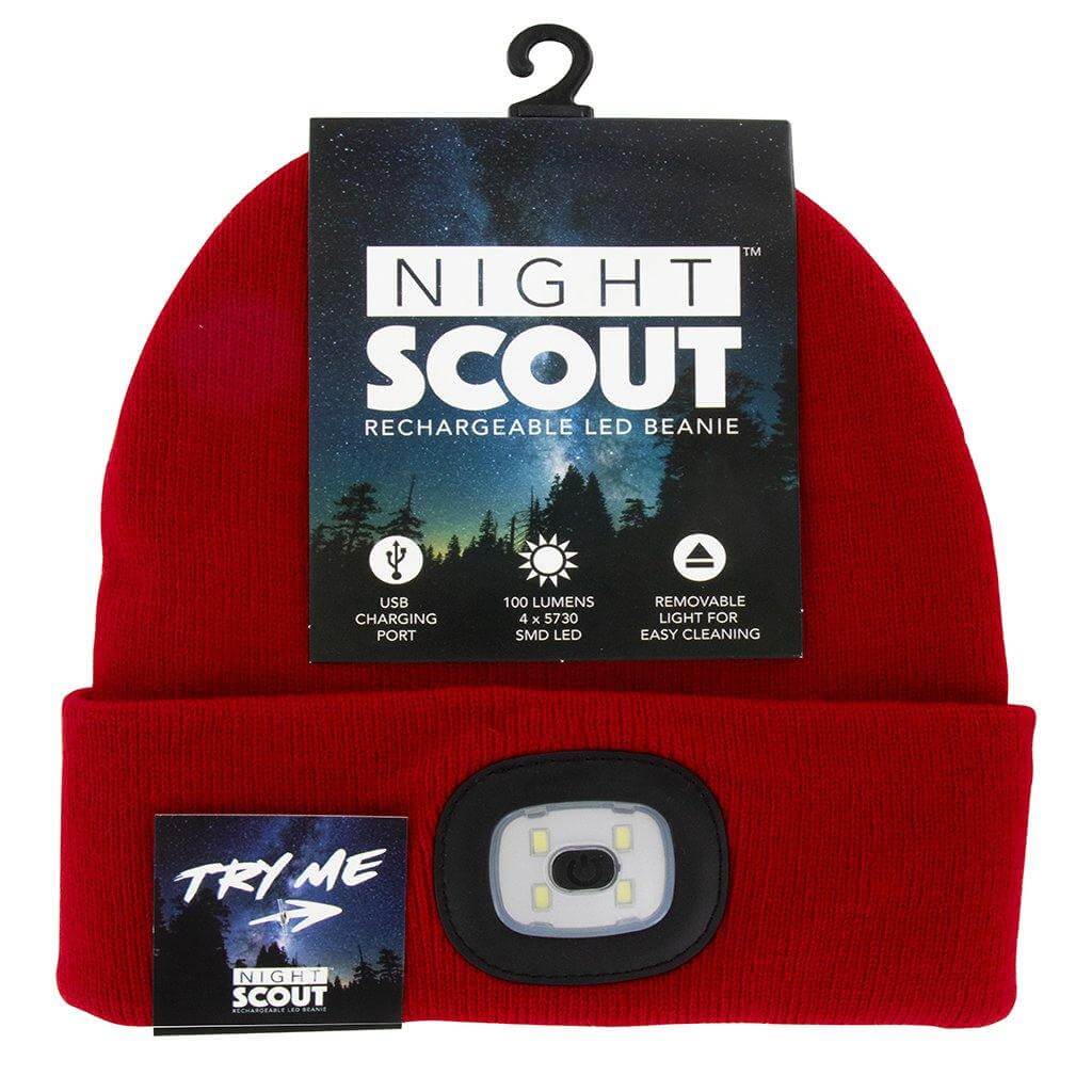 "Men's Rechargeable LED Beanie Cap (4 Asstd Styles) - Men's Rechargeable LED Beanie Cap (4 Asstd Styles) - Annies Hallmark and Gretchens Hallmark, Sister Stores"