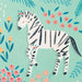 "Hallmark : Zebra and Flowers Blank Note Cards, Pack of 10 -"
