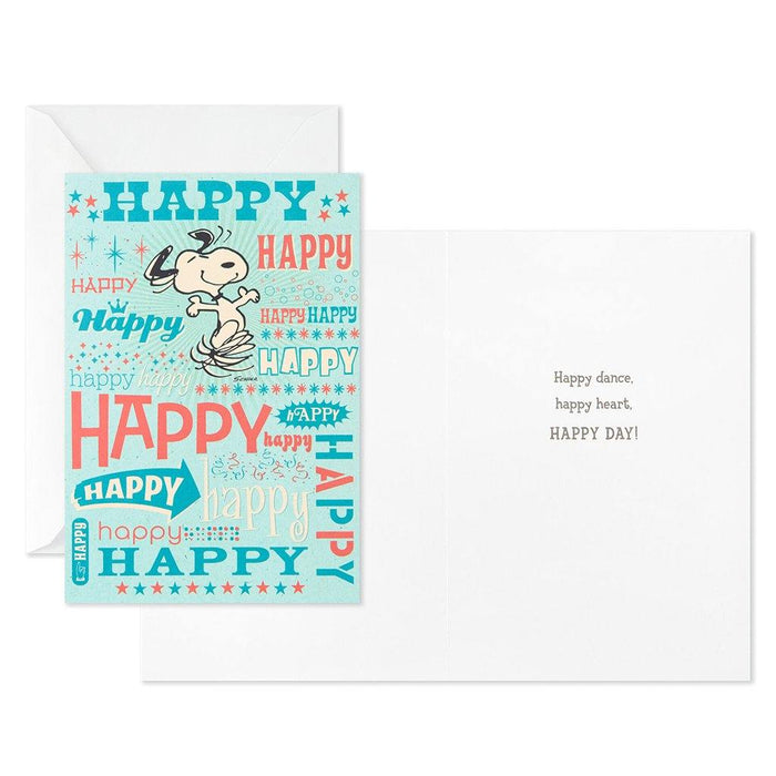 "Hallmark : Peanuts® Snoopy Assorted Birthday Cards, Pack of 12 -"