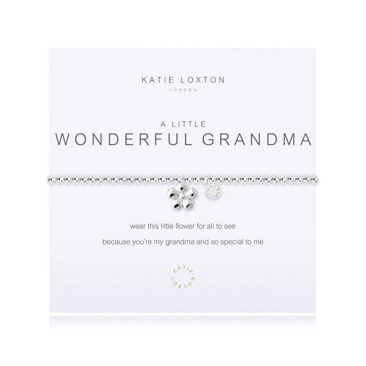 "Katie Loxton : A Little Wonderful Grandma Bracelet -"