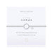 "Katie Loxton : A Little Karma Bracelet -"