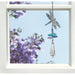 "Woodstock Chimes : Crystal Fantasy Suncatcher - Dragonfly -"