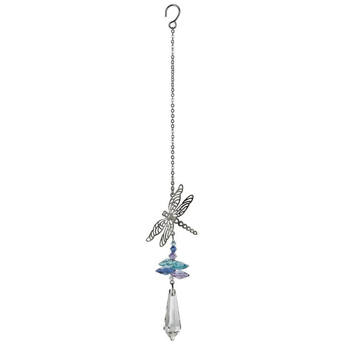 "Woodstock Chimes : Crystal Fantasy Suncatcher - Dragonfly -"