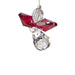 "Woodstock Chimes : Crystal Guardian Angel Suncatcher - Garnet (January) -"