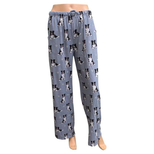 "Pet Lover Unisex Pajama Bottoms - Border Collie -"