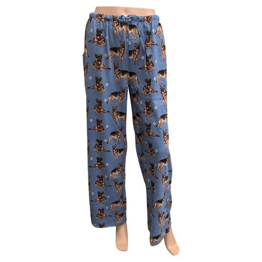 "Pet Lover Unisex Pajama Bottoms - German Shepherd -"