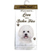 "Pet Lover Kitchen Towel - Bichon Frise -"