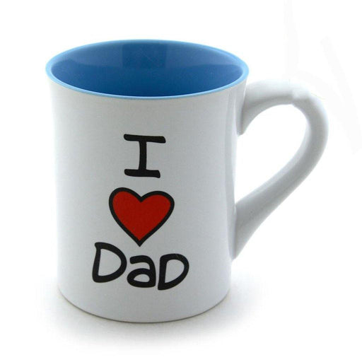 "Our Name is Mud : I Heart Dad 16oz Mug -"
