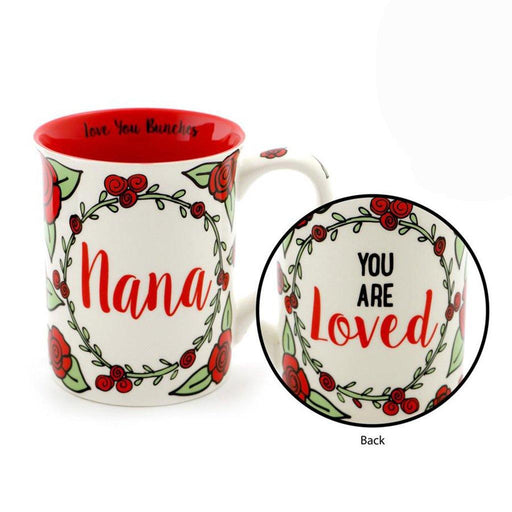 "Our Name is Mud : Nana Rose 16oz Mug -"