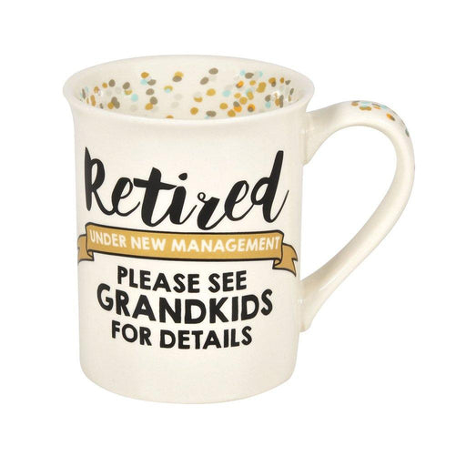 "Our Name is Mud : Retired Grandkids 16oz Mug - Our Name is Mud : Retired Grandkids 16oz Mug - Annies Hallmark and Gretchens Hallmark, Sister Stores"